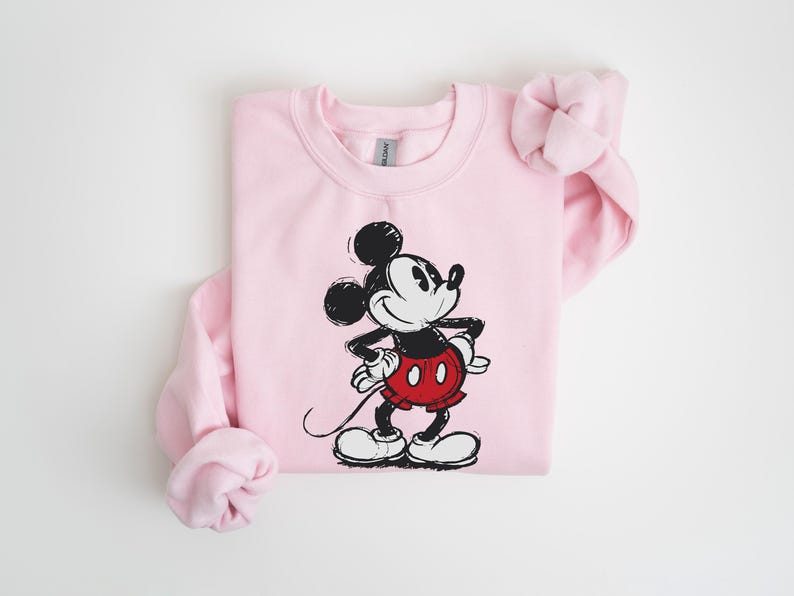 mickey friends, Disney Classic Mickey Mouse Pose Sweatshirt