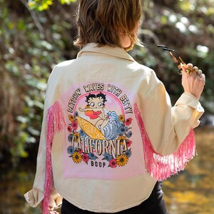 Vintage 90's Betty Boop Jacket - Etsy