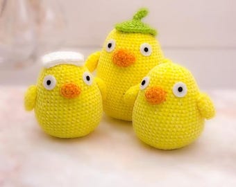Wzór szydełkowy Ootori Sama: Ptak inspirowany Ghibli Amigurumi w formacie PDF (normalny i mini)