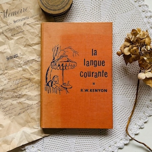 Vintage French Language Book 1960's French Grammar Beginners Learn French