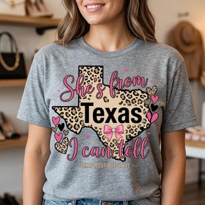 Hon är från Texas PNG-paket | Western Cowgirl Design, Texas självständighetsdag, hooking Texas PNG | Texas State Png Texas Girl (digital nedladdning) bild 2