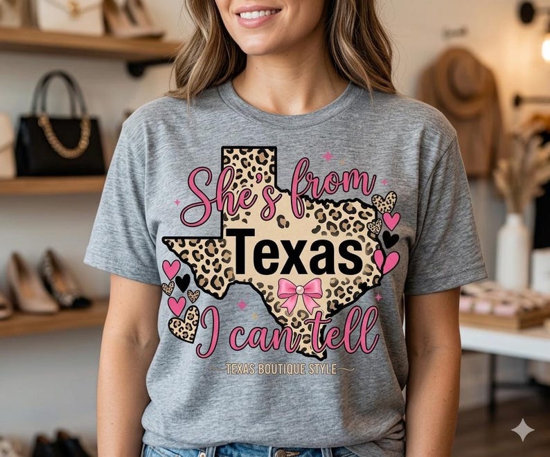 Hon är från Texas PNG-paket | Western Cowgirl Design, Texas självständighetsdag, hooking Texas PNG | Texas State Png Texas Girl (digital nedladdning) bild 2