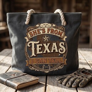 Hon är från Texas PNG-paket | Western Cowgirl Design, Texas självständighetsdag, hooking Texas PNG | Texas State Png Texas Girl (digital nedladdning) bild 3