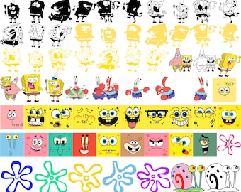 1260+ Layered Ocean Cartoon SVG Bundle, 400+ Unique Marine Designs, Cut Files for Cricut, Clipart PNG, Instant Download