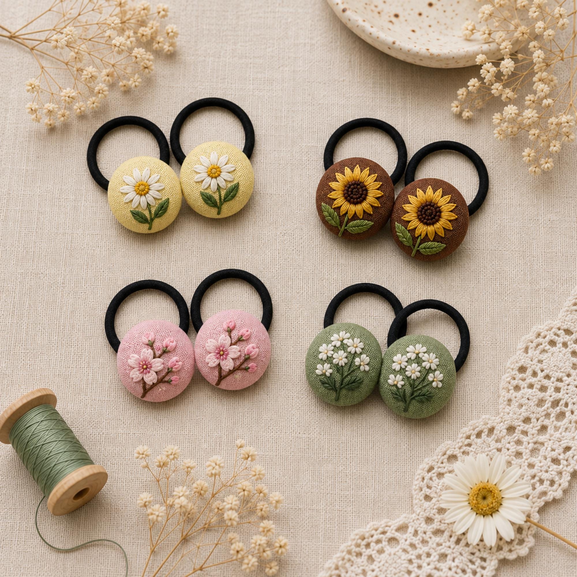 Kknekki ヘアゴム - Etsy 日本