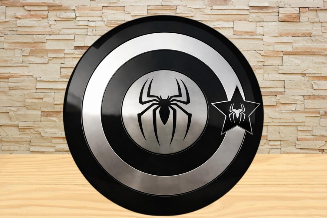 Spider Shield Cosplay Prop, Spider Superhero Shield Replica, Marvel ...