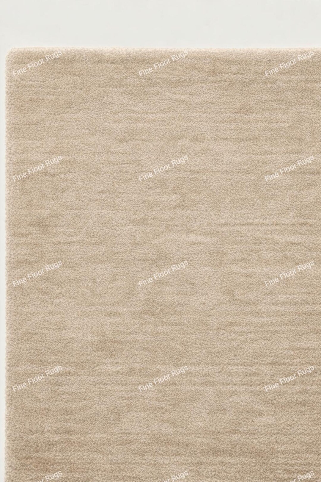 Neutral Tufted Rug Pattern Hand Tufted Wool Area Rug, Plush Neutral Beige Carpet, Modern ...