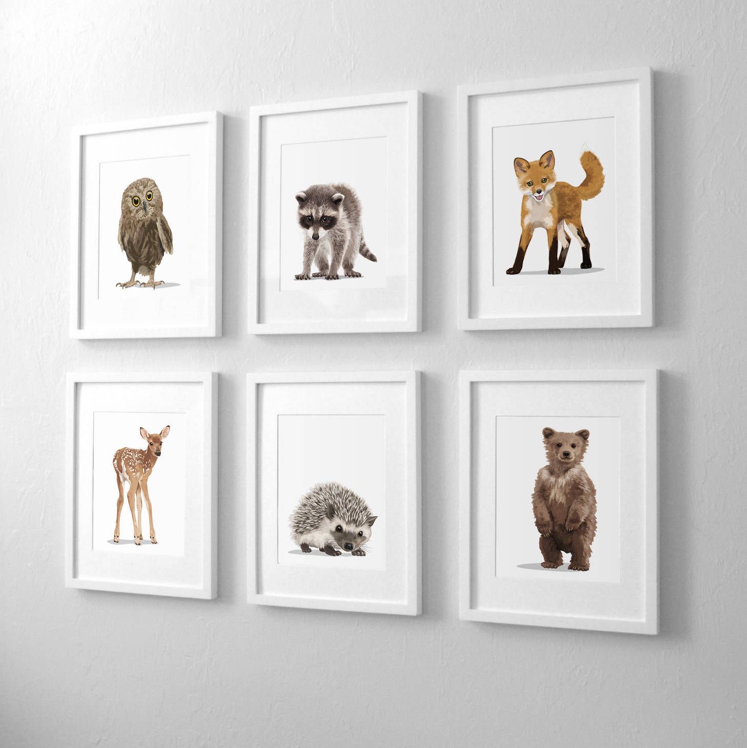 Baby Bear art PRINTABLE woodland bear cub nursery art | Etsy