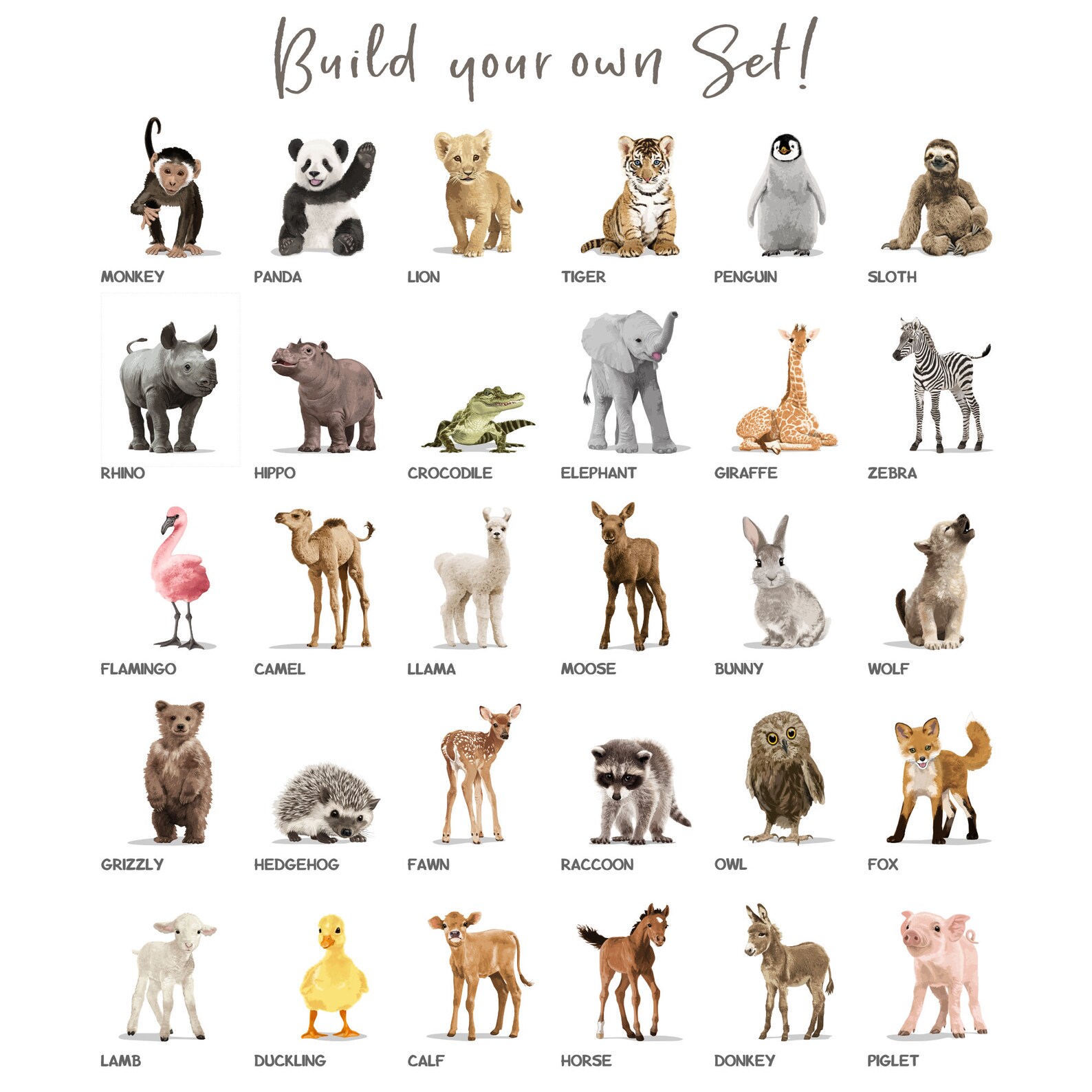 Baby Lamb Art PRINTABLE Lamb Nursery Artwork Baby Farm - Etsy