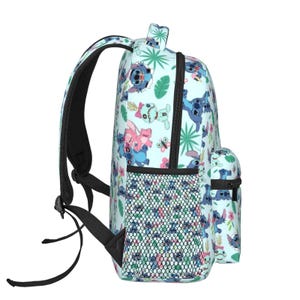 Stitch Backpack Lightweight Travel Laptop Work Hiking Backpack For Women Men image 4