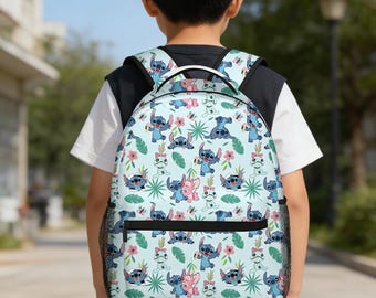 Stitch Backpack Lightweight Travel Laptop Work Hiking Backpack For Women Men