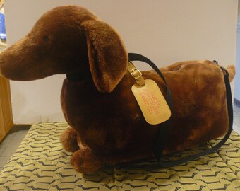 life size dachshund stuffed animal
