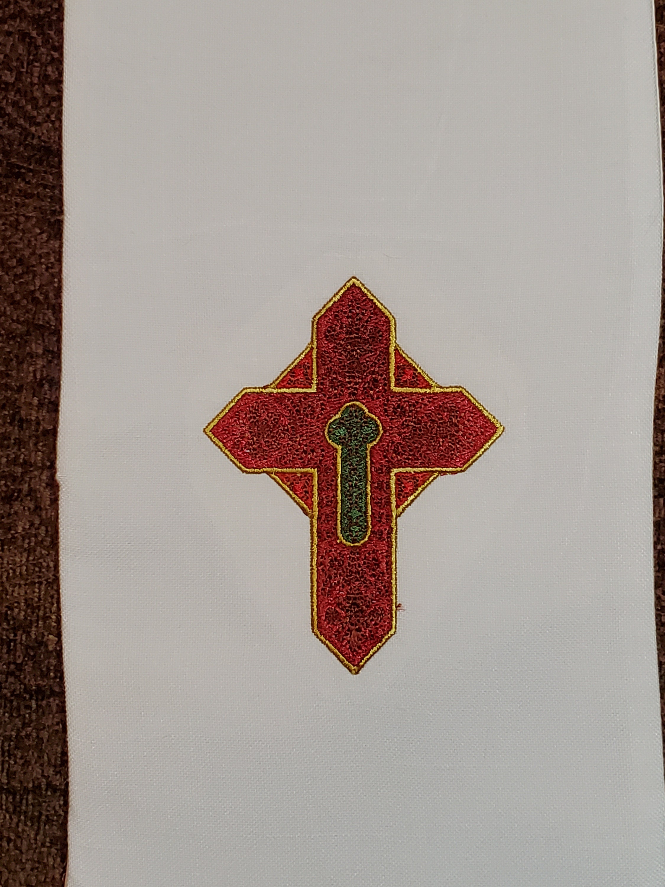 Handmade Embroidered Pulpit Lectern Baptismal Font Church Paraments - Etsy