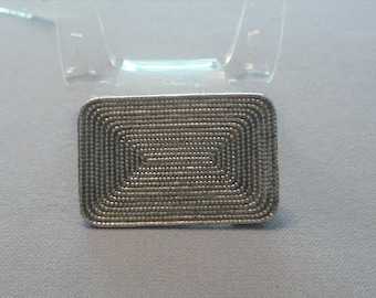 Joseph Esposito 925 Espo Cz Belt Buckle Floral Motif  display picture 1