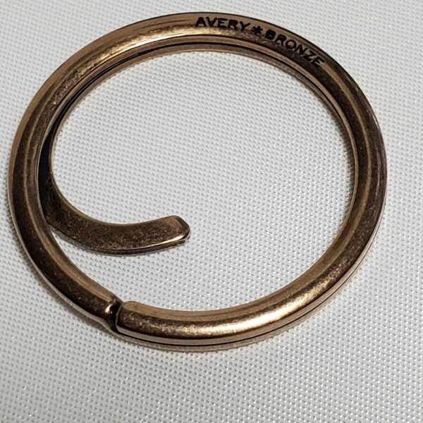 James Avery Bronze Swirl Key Ring Replacement