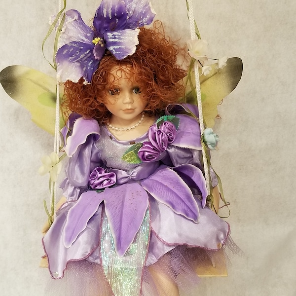 Porcelain Fairy Doll Etsy