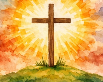 Digitale download poster christelijk geloof
