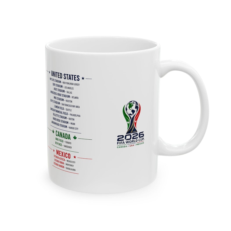 USA America United States USMNT World Cup 2026 Mug Soccer Fan Football Gift Modern Glossy New Quality Cup image 4