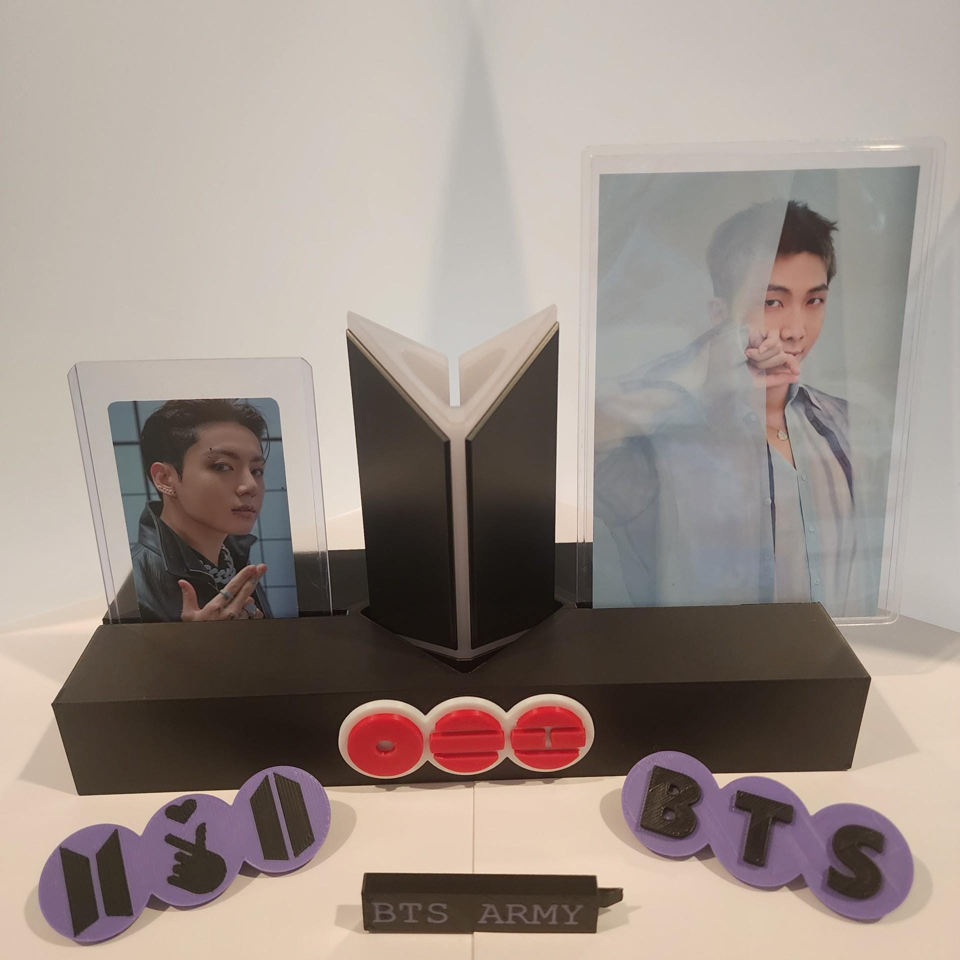 BTS Inspired 3D Printed Light Stick Cradle Holder and Pc Holder - Etsy