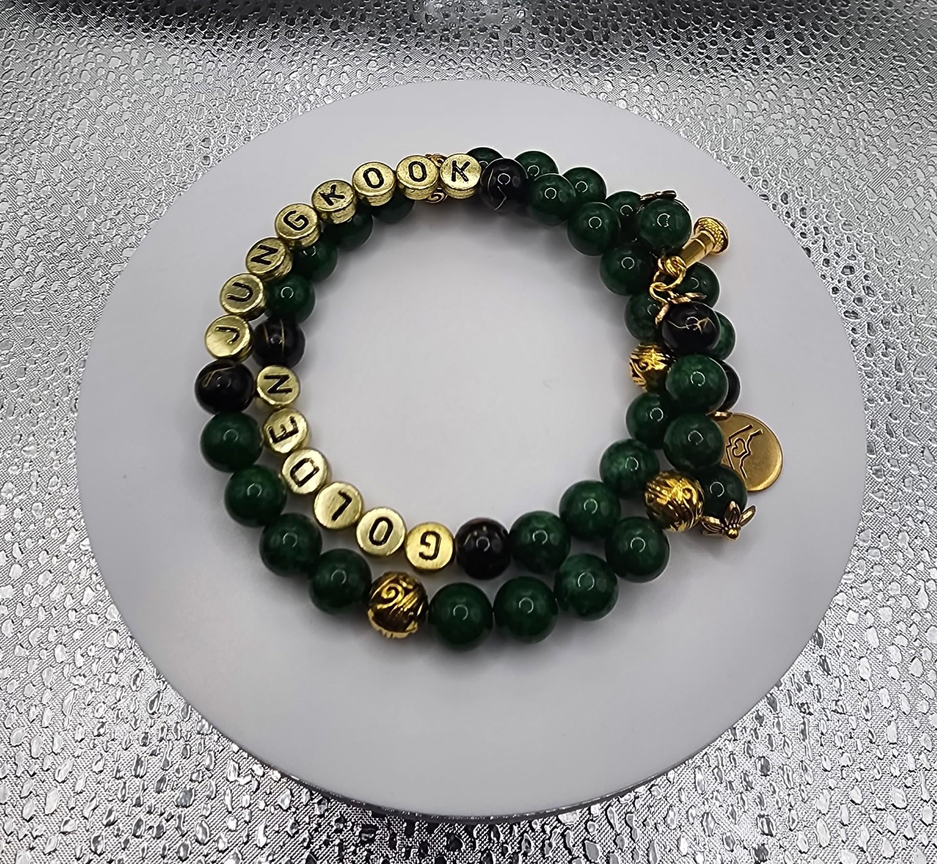 Bts Jungkook Golden Bracelet - Etsy