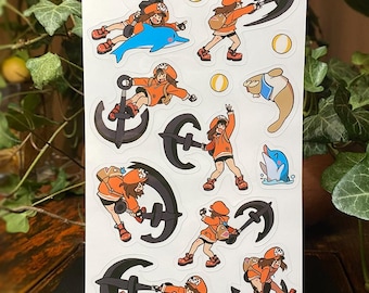 Feuille d'autocollants Guilty Gear May