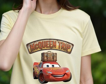 Mcqueen Trip Radiator Springs Suitcase Shirt | Vintage Route 66 Road Trip Tee