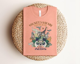Mickey Safari Est 1998 Shirt, Animal Kingdom Disney Family Trip Tee