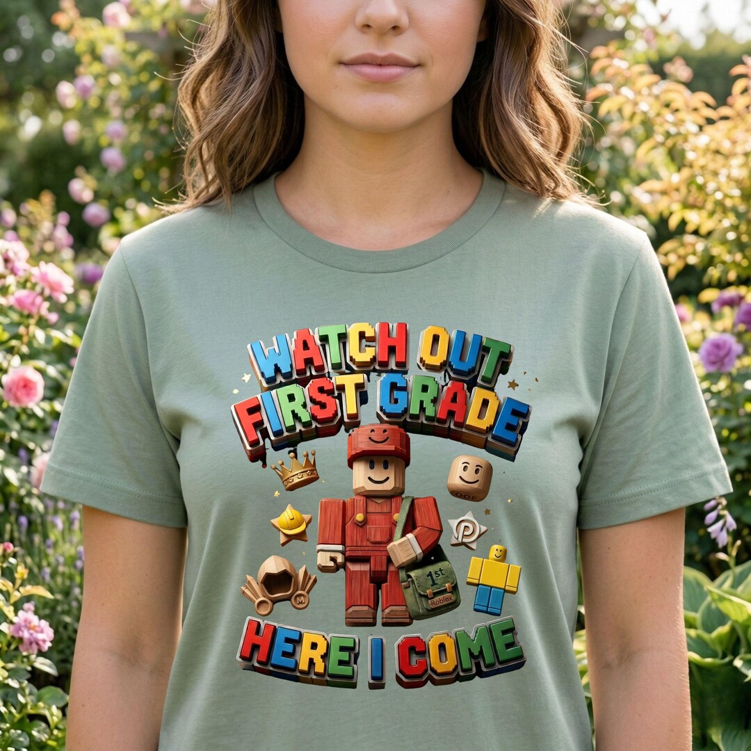 Roblox In My Senior Era Shirt Class Of 2026 Graduation Tee 3D Block Il Np65 