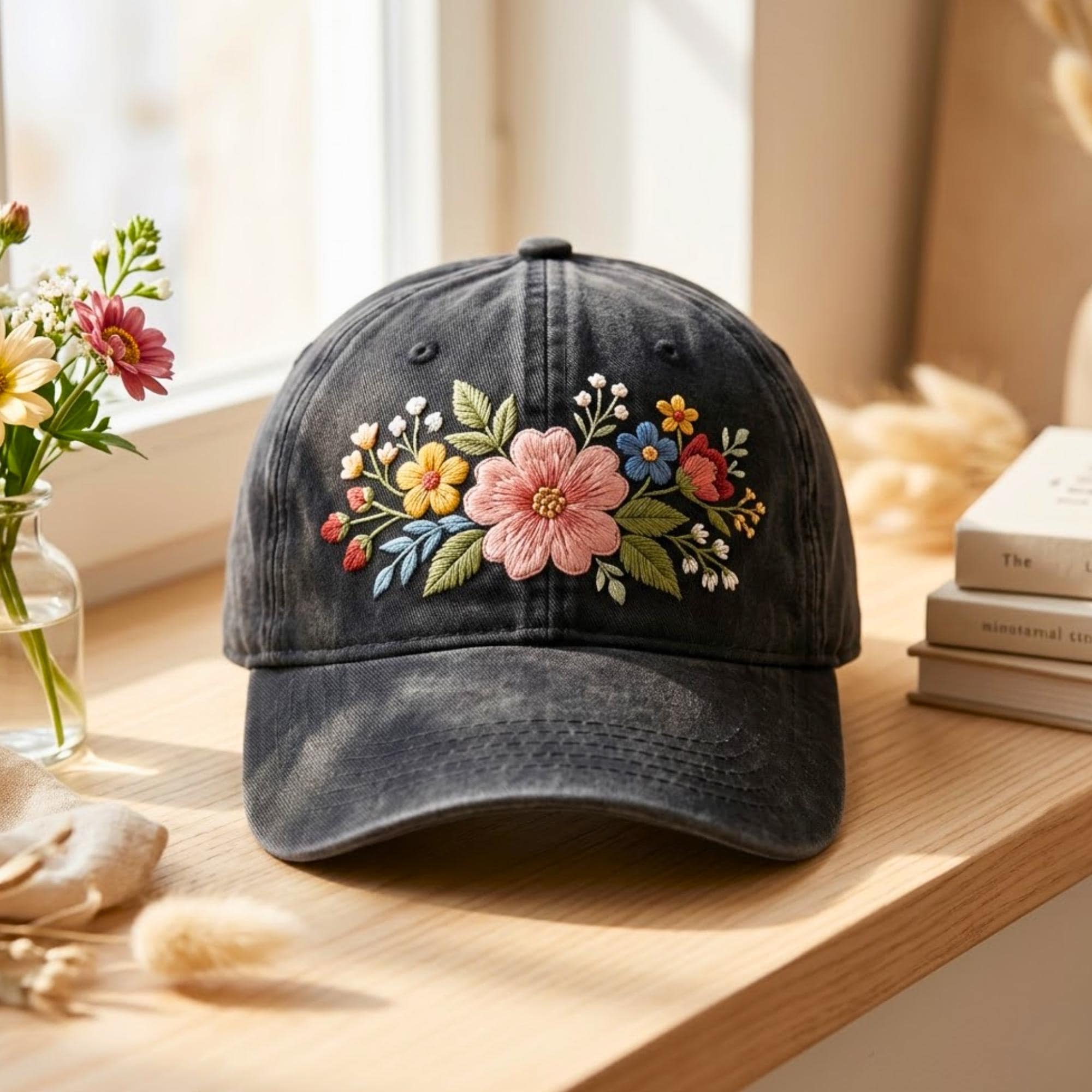 Ladies Floral Hat - Etsy display picture 1