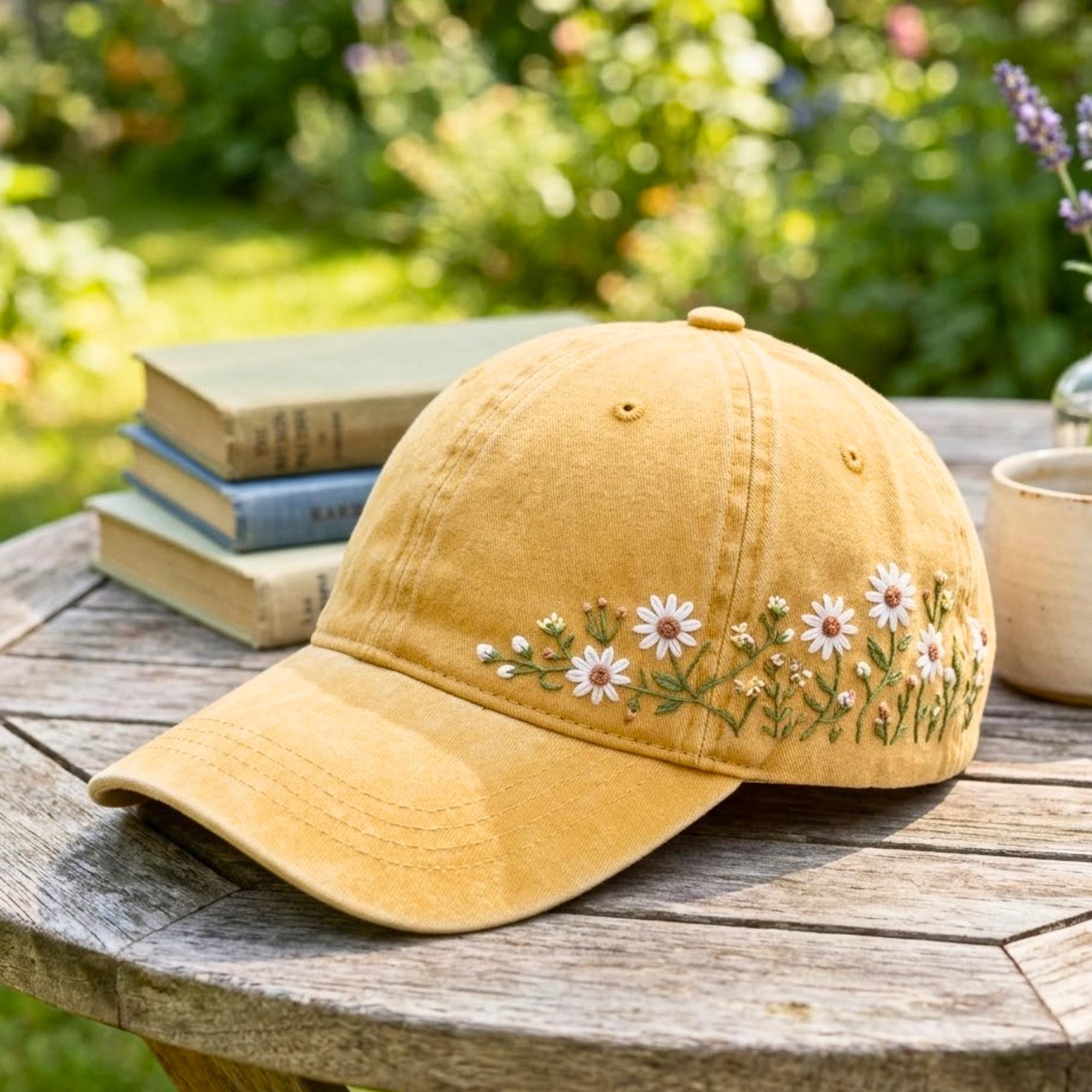 Mustard Yellow Baseball Cap - Etsy display picture 3