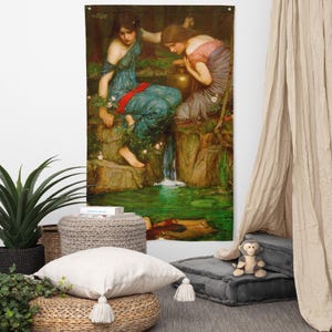 Nymphs Finding the Head of Orpheus - Etsy