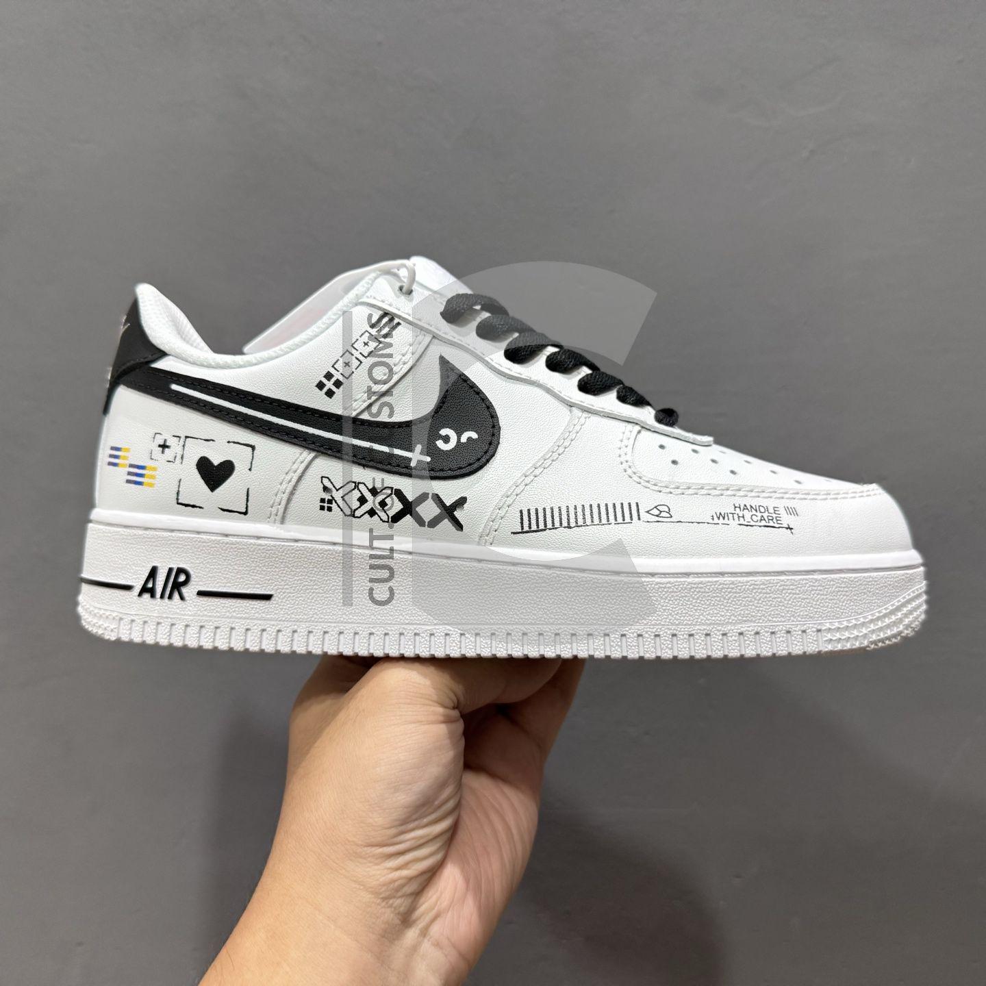 Custom Air Force One Print Stream CSGO Fans Gift Handpainted Sneakers ...