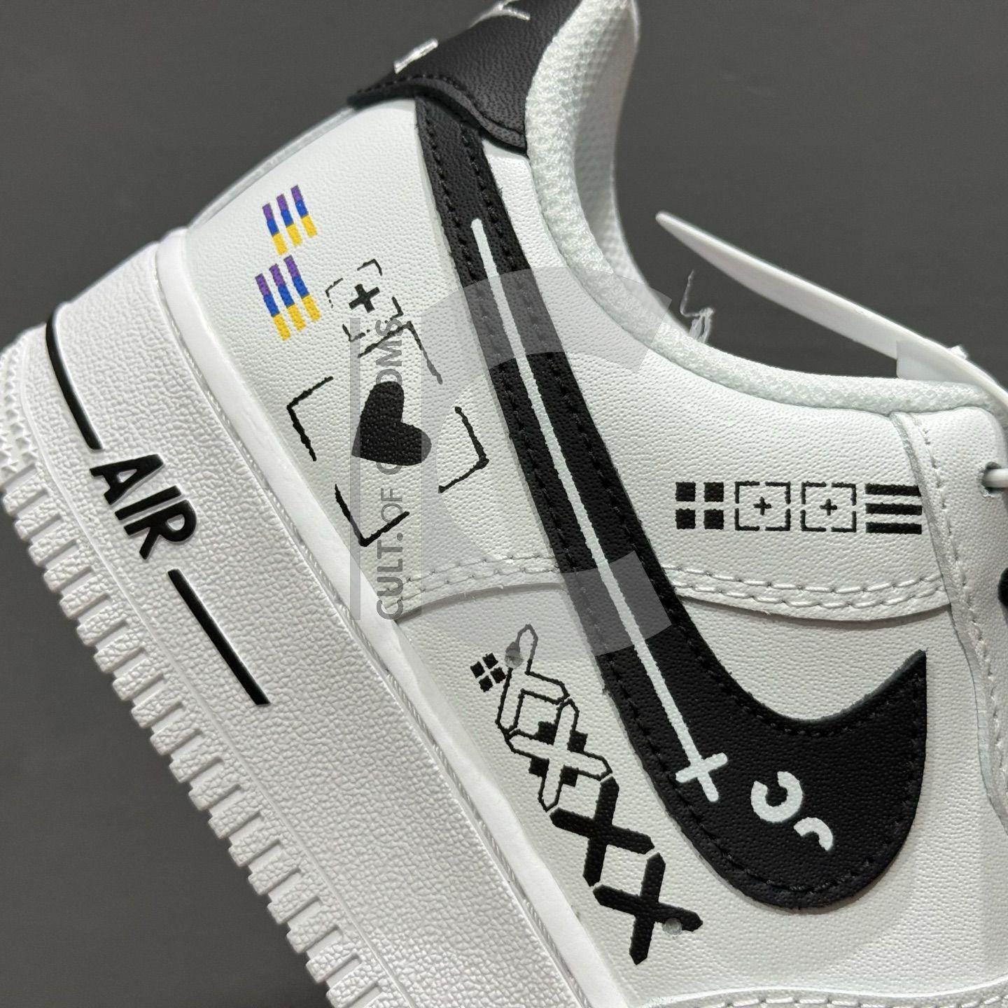 Custom Air Force One Print Stream CSGO Fans Gift Handpainted Sneakers ...