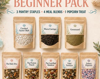 The Happy Hermit Beginner Pack - 8 “Essentials” for New Hermit Crab Owners