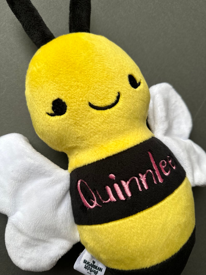 Bumble Bee Doll. Minky Plush. Optional Monogramming image 2