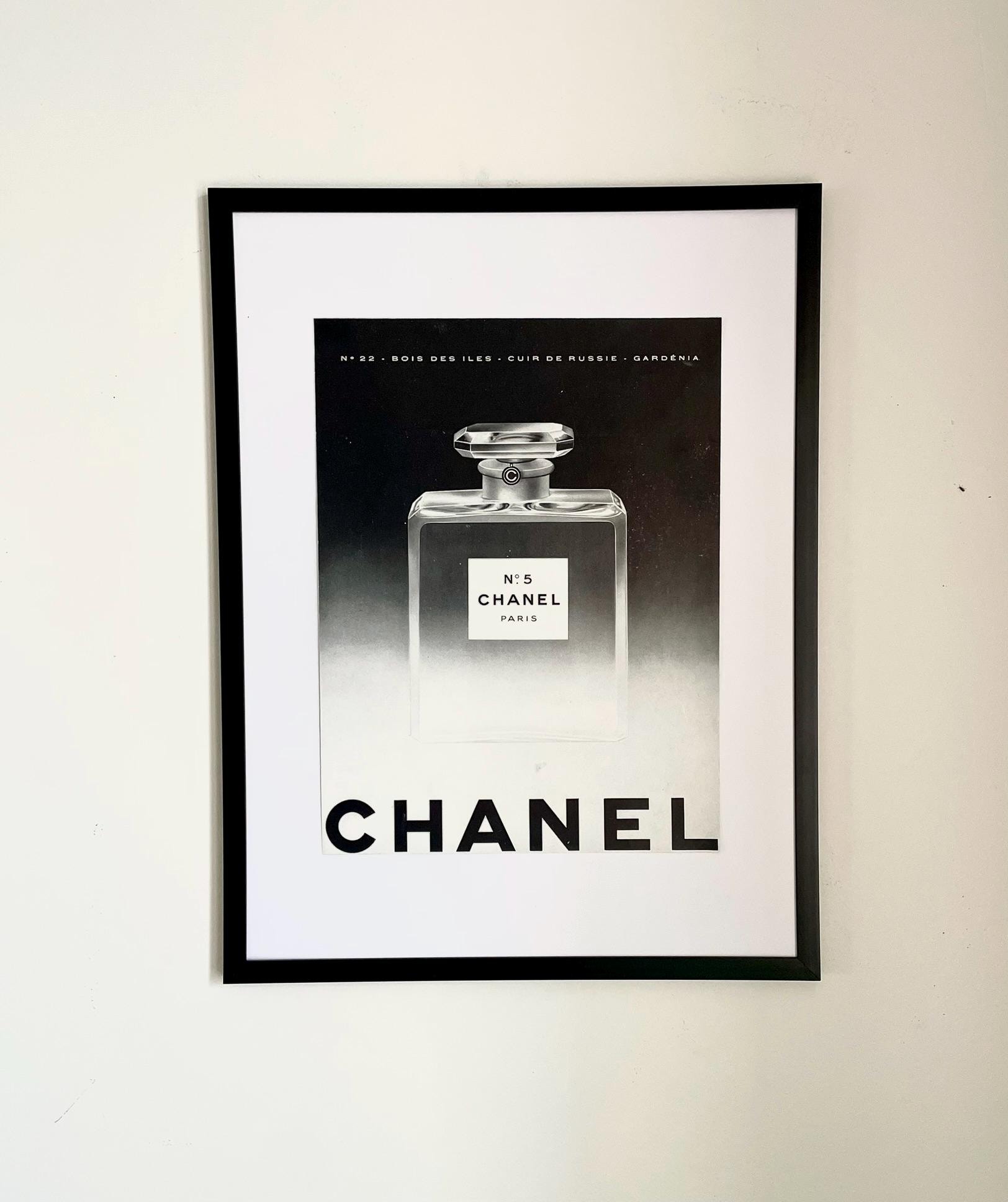 Chanel no 5 poster - Etsy France