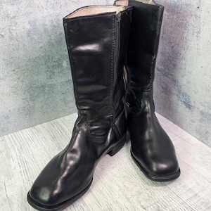Retro Mens Zip Boots - Etsy