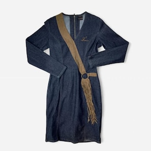 denim belt for dress Short Blue / M back with sneakers Lost in Thought Striped Promo Included Women's US Size:7