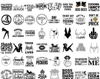 Adult Svg Bundle, Adult Quotes Svg, Funny quotes SVG Bundle, Sarcastic Svg, Adults Svg, Funny Adult Bundle, Rude Svg, Cut Files For Cricut
