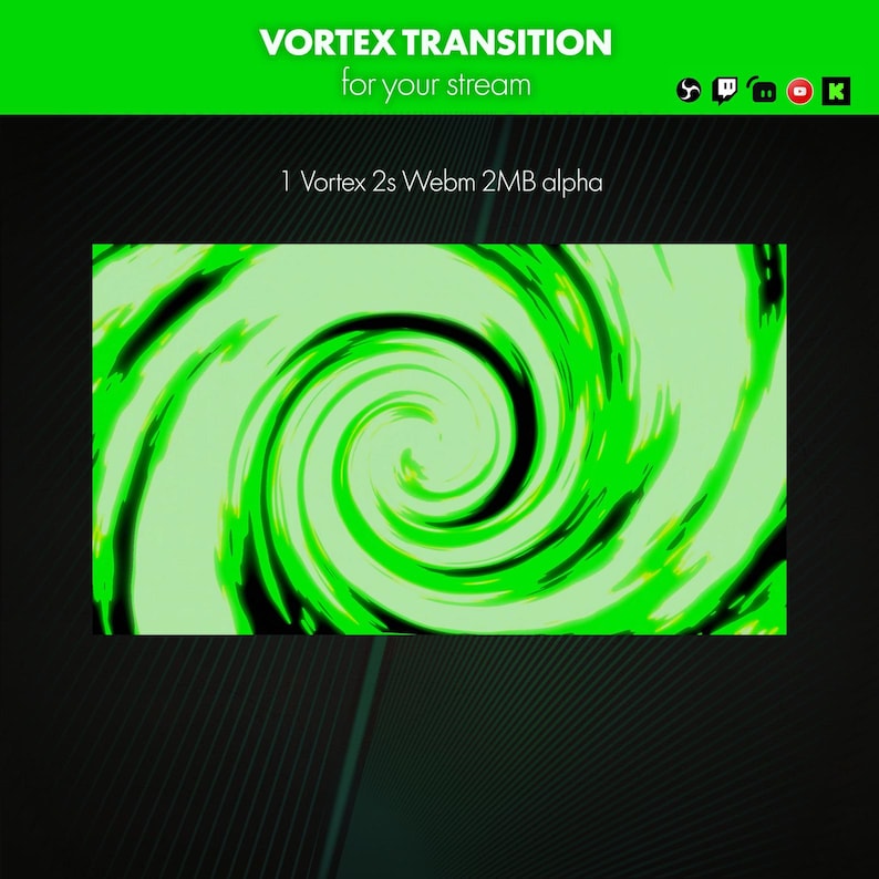 Transition Vortex 2s - Webm Animation for OBS & Twitch - Overlay Stream ...