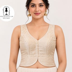 Indian Sari Blouse, Bridal Blouse, Padded Blouse, Women Fashion, Blouse With Sleeve, Saree Blouse