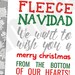 Fleece Navidad Christmas Gift Tag Editable PDF Printable Cards for ...