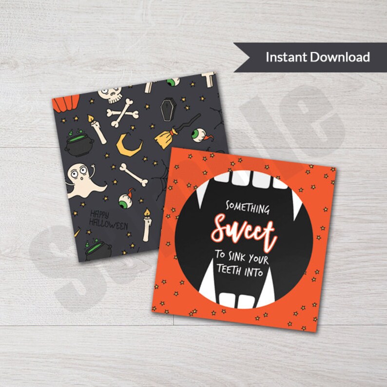 Something Sweet to Sink Your Teeth Into Vampire Halloween Etsy