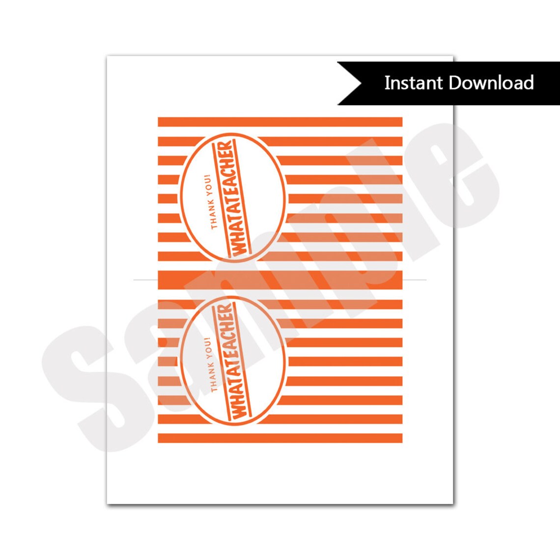Whataburger Whatateacher Gift Card Holder for Teacher Etsy