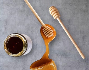 Wooden Honey Dipper Spoon | Kitchen Accessories