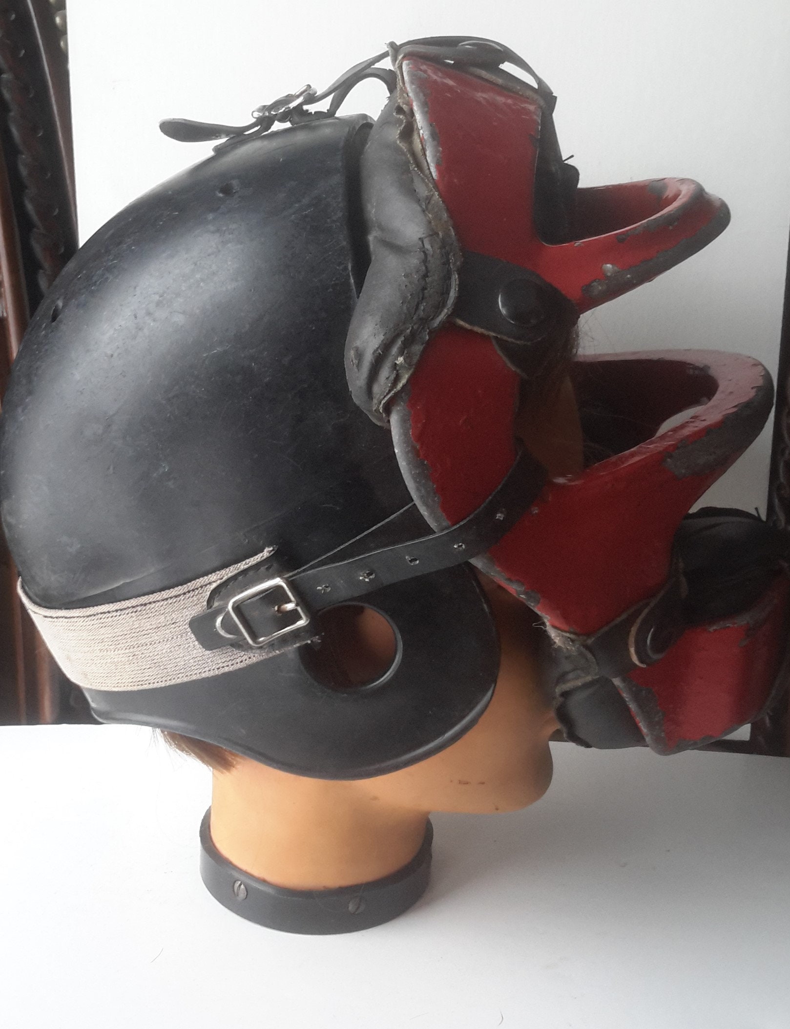 Masque de receveurs de baseball ou masque d'arbitre