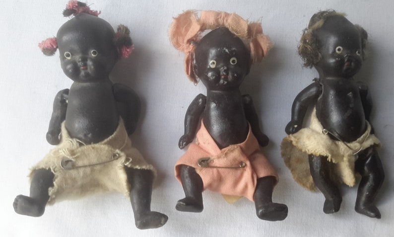 vintage black baby doll
