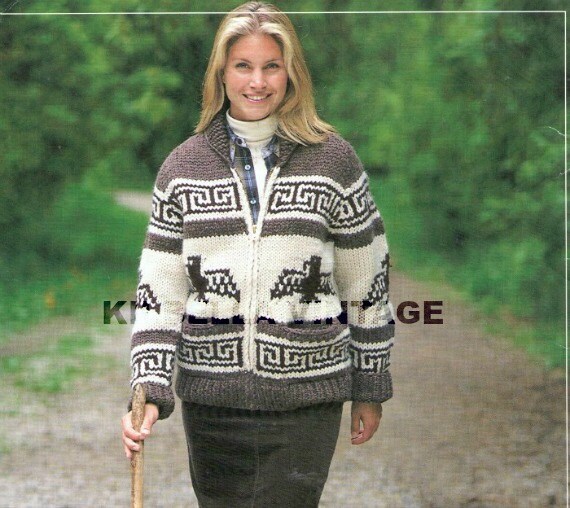 Cowichan Sweater - Etsy UK