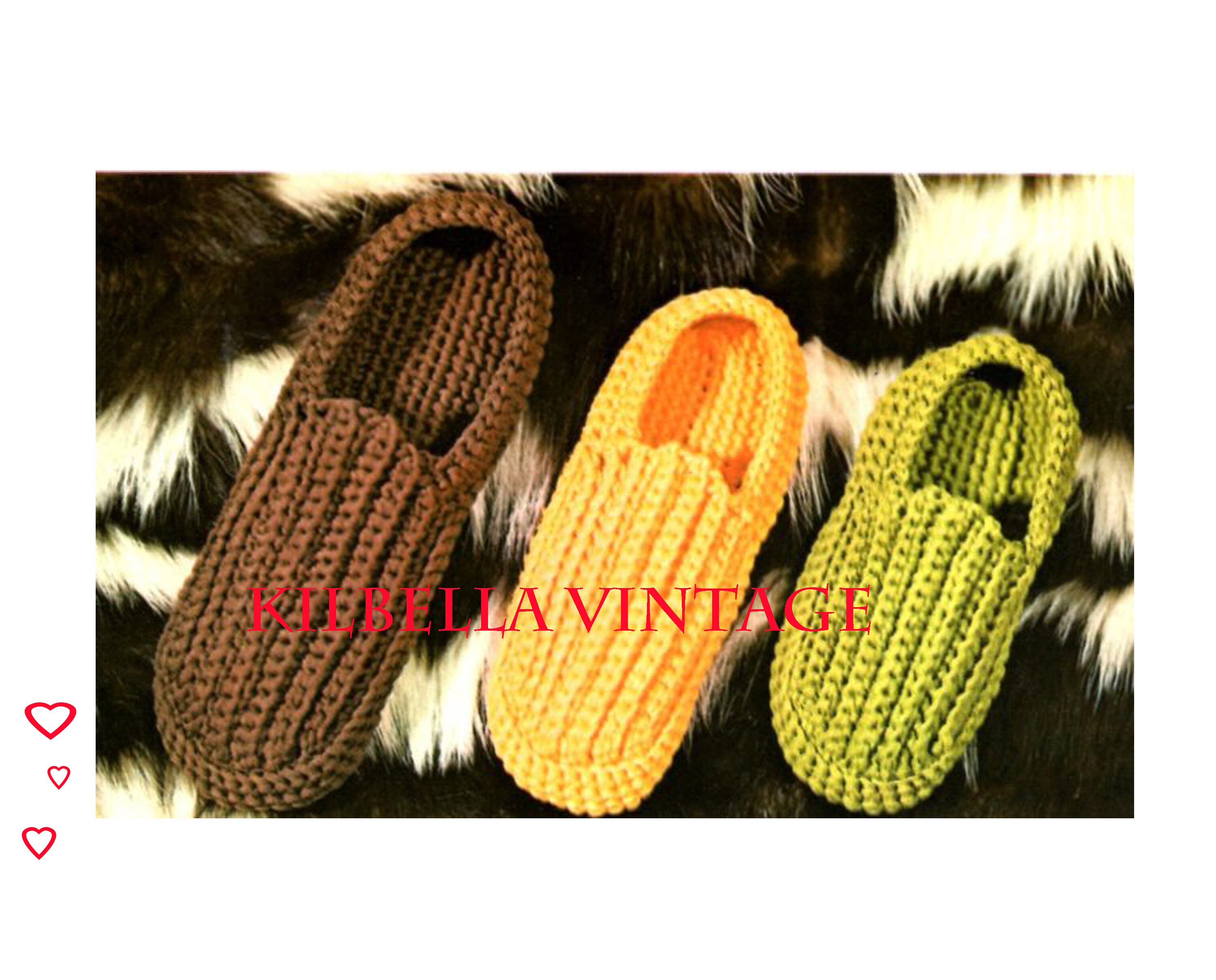Vintage Crochet Patterns PDF Ribbed 