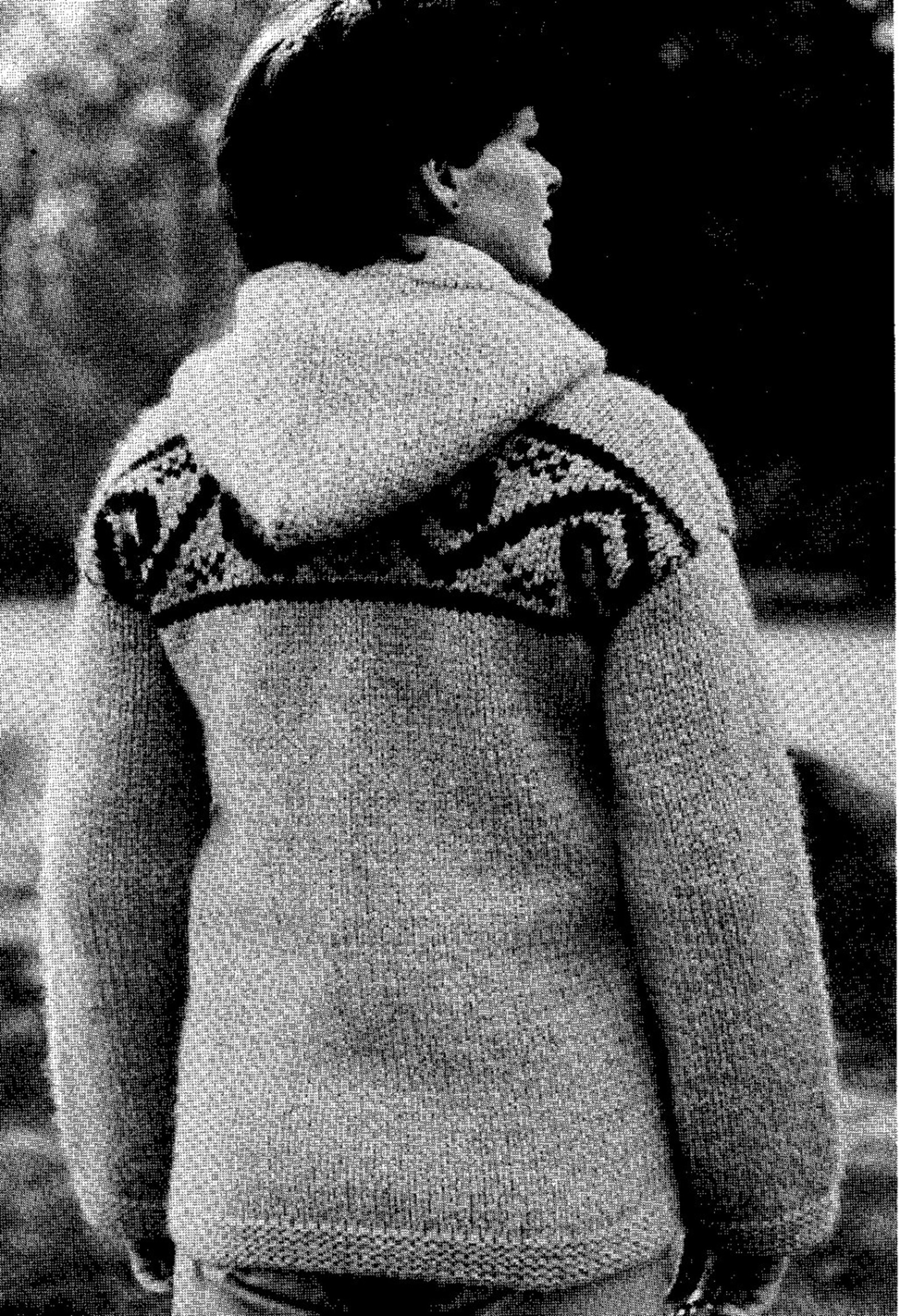 Cowichan Sweater Knitting Pattern White Buffalo Knit Womens Etsy
